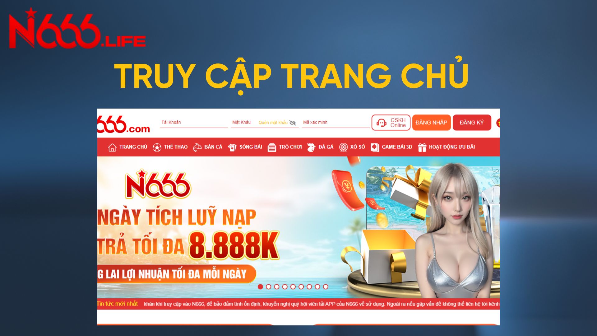 Truy cập trang chủ tải KUBET