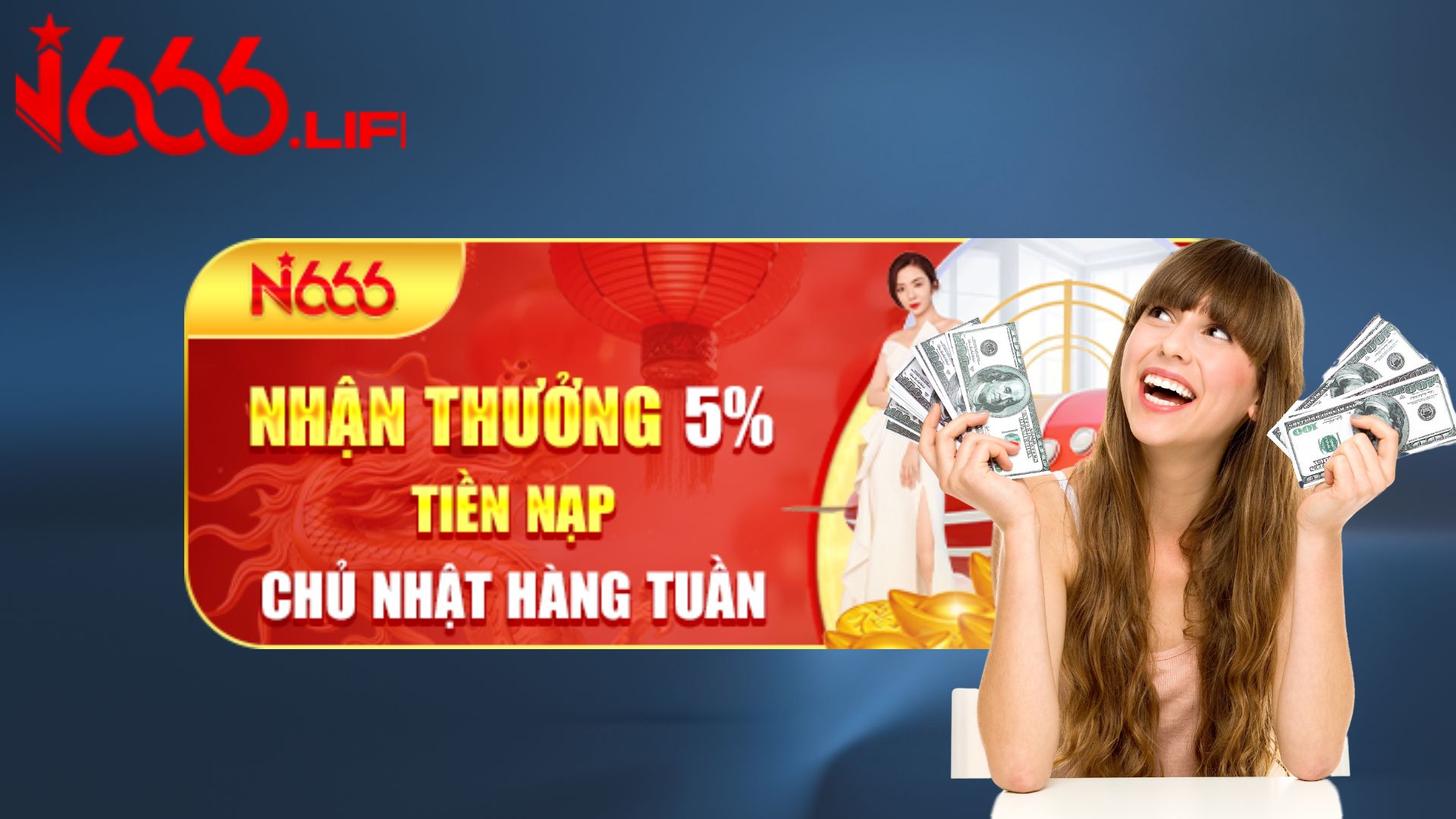 Nạp Thưởng 5% Tiền Nạp Chủ Nhật Hàng Tuần Là Gì?